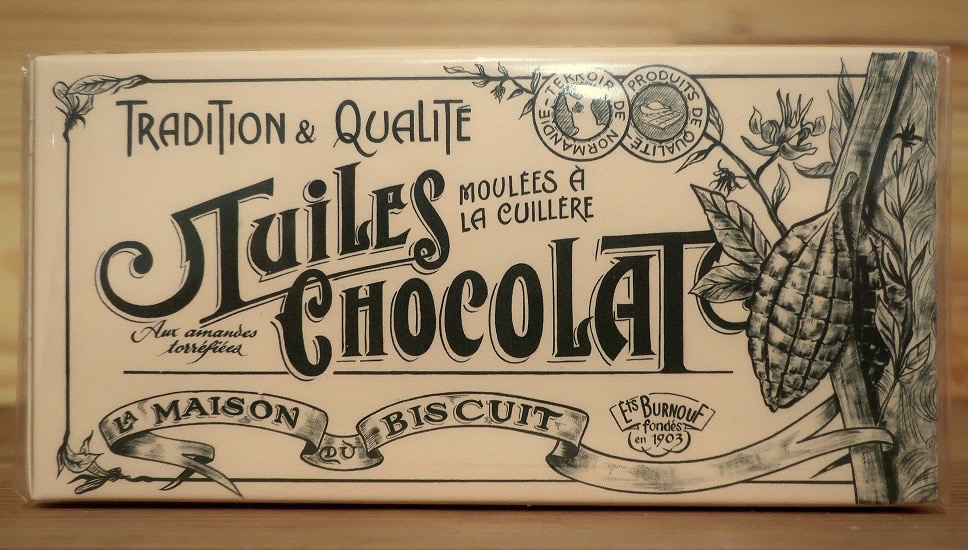 TUILE CHOCOLAT NOIR