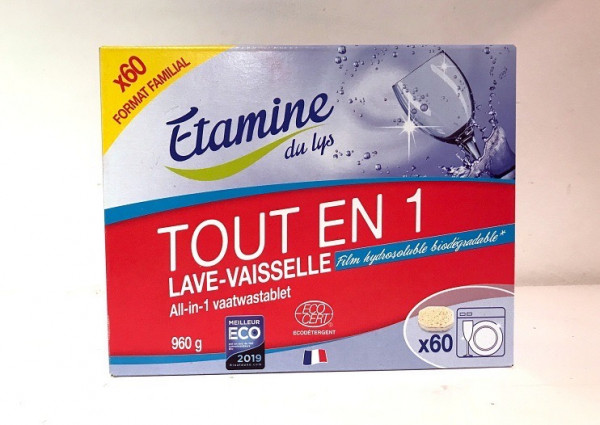 TABLETTES LAVE-VAISSELLE TOUT EN 1