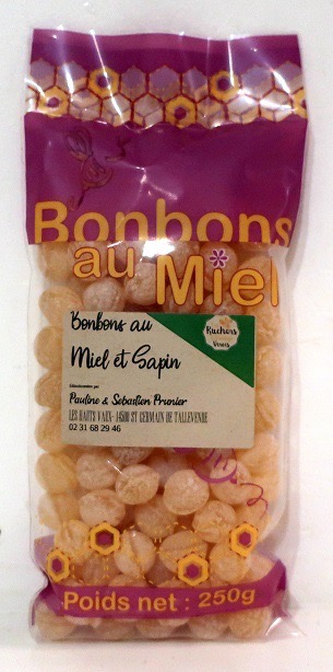 BONBONS AU MIEL DE SAPIN