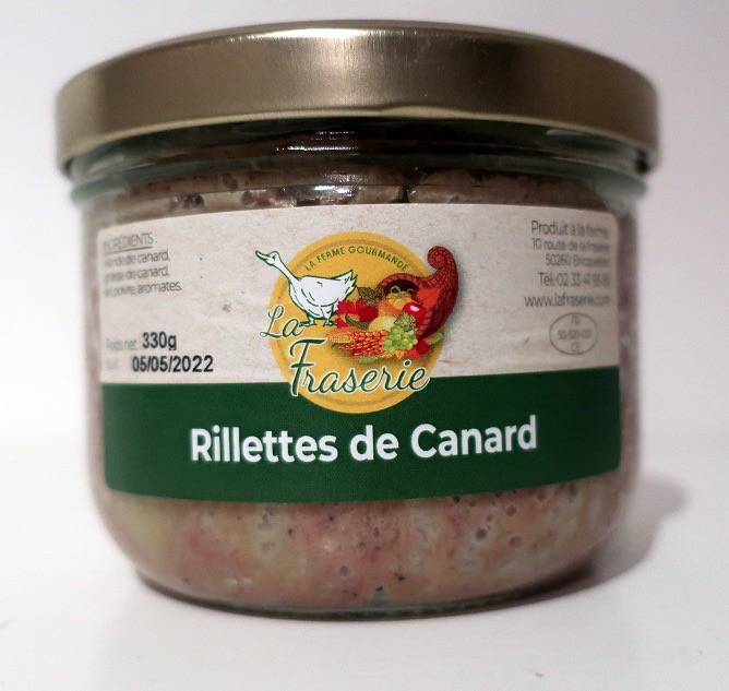 RILLETTES DE CANARD 330 G