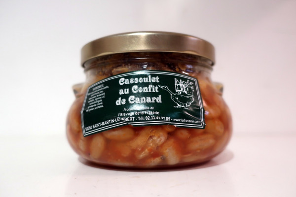L.F CASSOULET AU CONFIT DE CANARD 1 PART