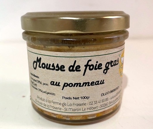 L.F MOUSSE DE FOIE GRAS AU POMMEAU