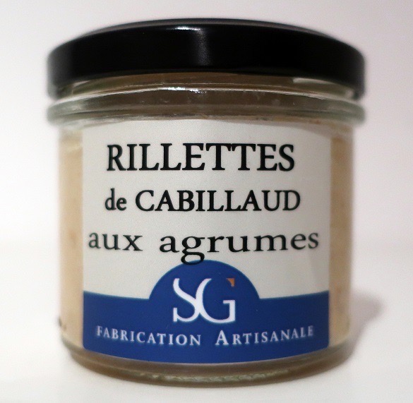 RILLETTES DE CABILLAUD AUX AGRUMES