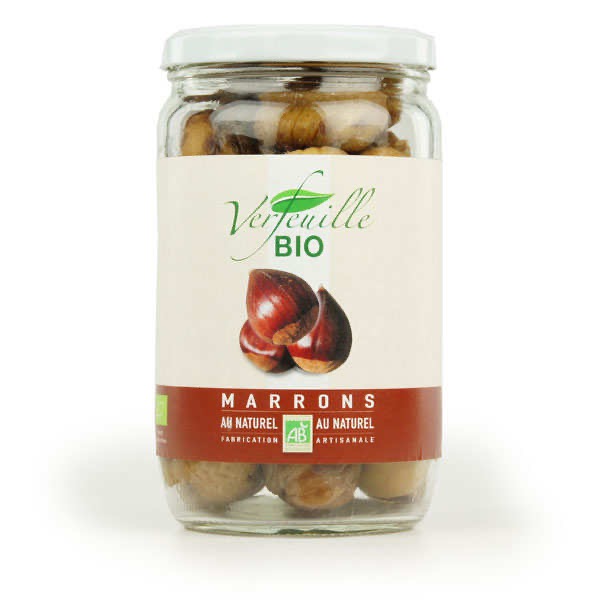 MARRONS ENTIERS CUITS BIO AU NATUREL