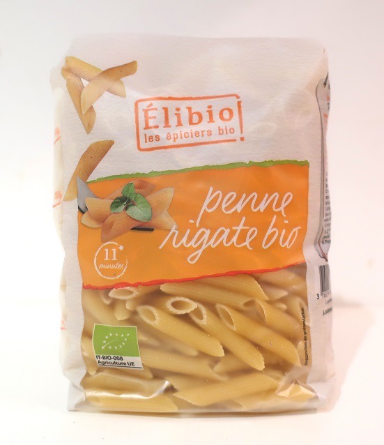 PATES BIO PENNE RIGATE BLANCHES