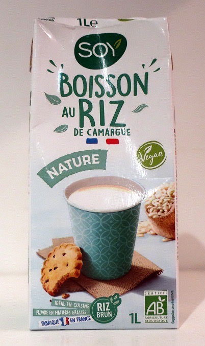 BOISSON BIO  VEGETALE RIZ DE CAMARGUE