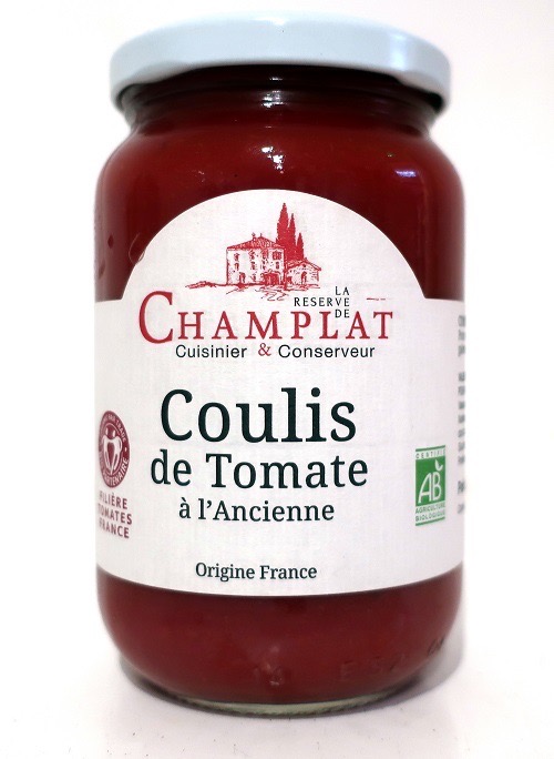 TOMATES BIO COULIS  A L'ANCIENNE