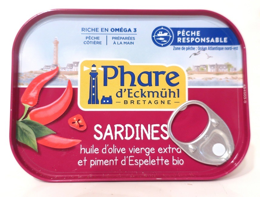 SARDINES AU PIMENT D'ESPELETTE BIO