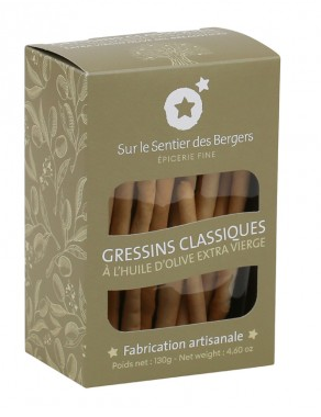 GRESSINS HUILE D'OLIVE 