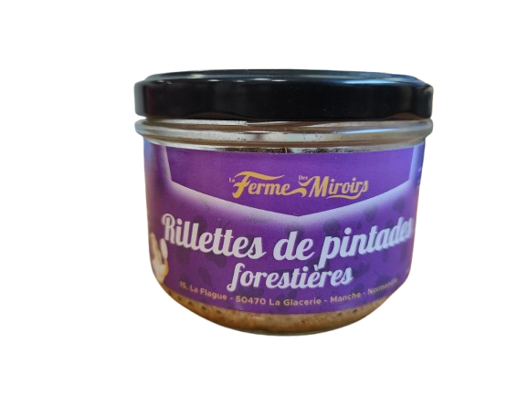 F.M RILLETTE PINTADE 180GR 