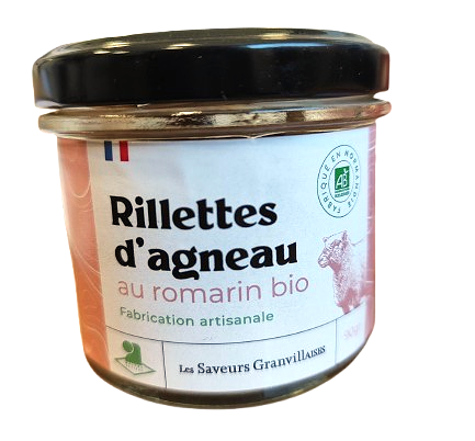RILLETTES BIO AGNEAU ROMARIN